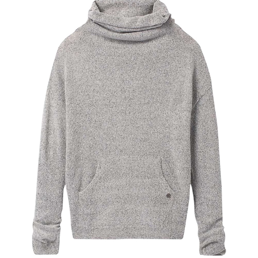 PRANA WOMEN'S SANTA ANNA SWEATER cowl neck size xs